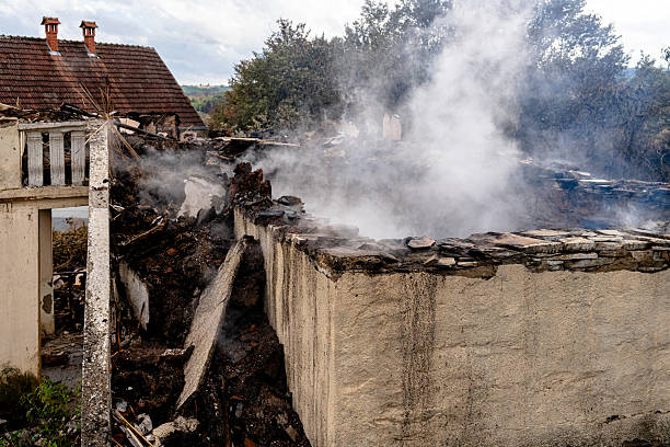 Professional Soot Cleanup technician working in Millersville, MD